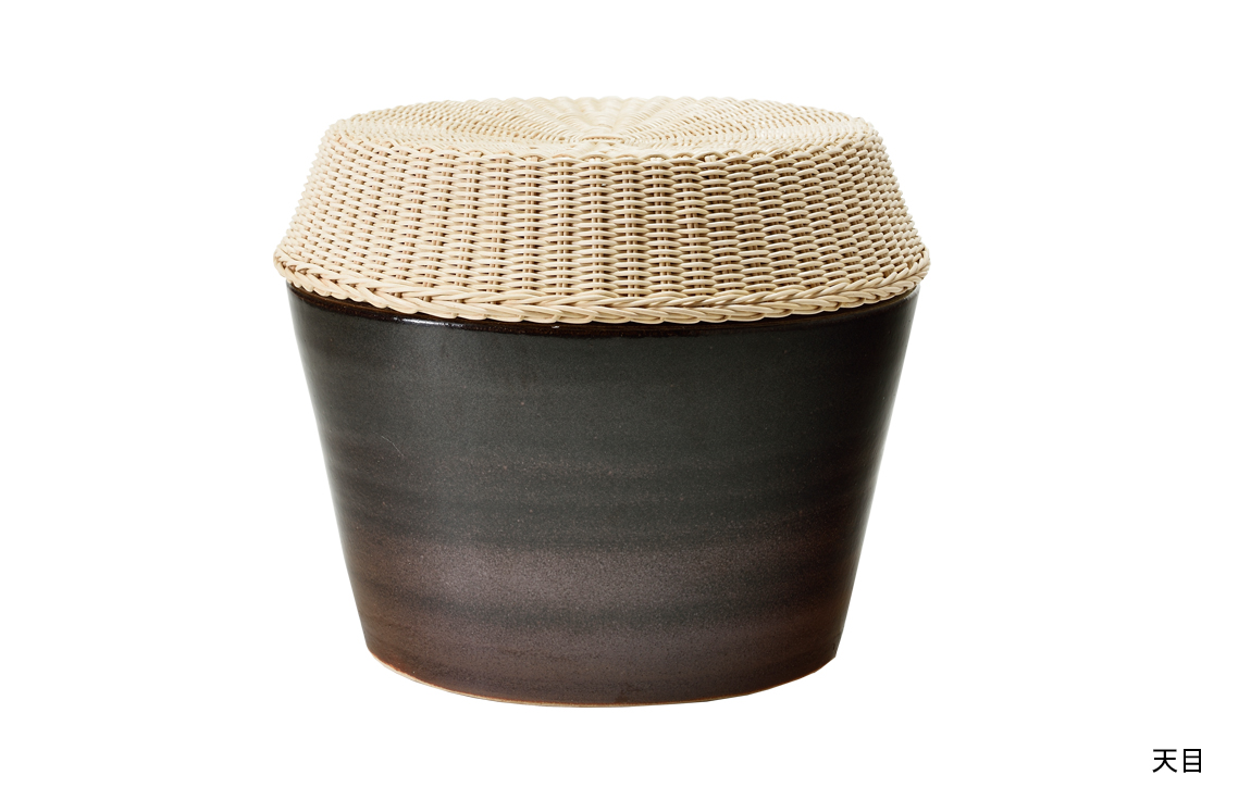 SobaChoko Ceramic / Core 背なし | 籐家具・ラタン家具のヤマカワラタン